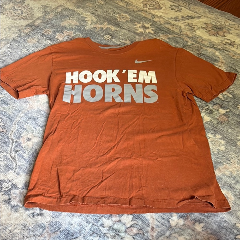 Nike Orange Hook 'Em Horns Tee